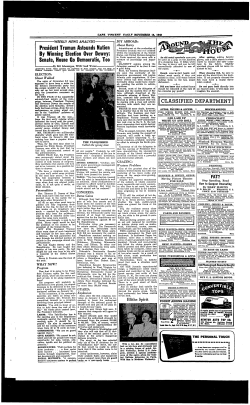 President Truman Astounds Nation By Winning Election Over Dewey