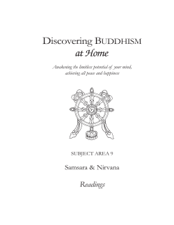Discovering BUDDHISM at Home