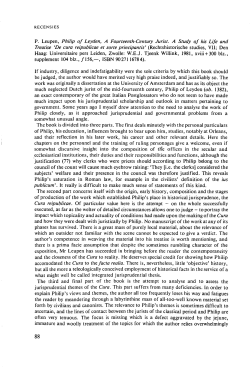 P. Leupen, Philip of Leyden, A Fourteenth-Century Jurist. A