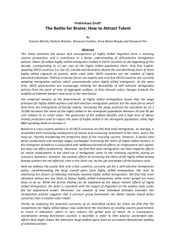 First Report - Fondazione Rodolfo DeBenedetti