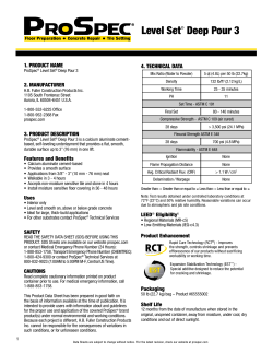 Level Set&reg; Deep Pour 3