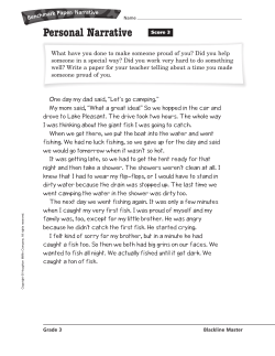 Narrative Score 3