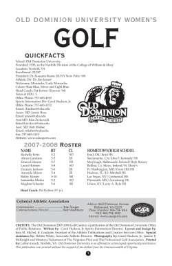 Media Guide - Old Dominion Athletics