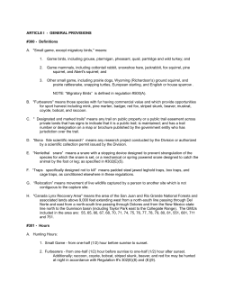 ARTICLE I - Colorado Secretary of State