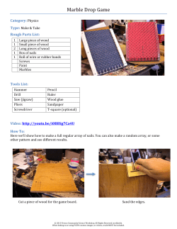 Marble Drop Game - Community Science Workshop Network