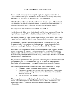 Study Guide - International Association of Trauma Professionals