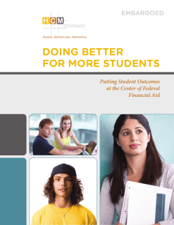 embargoed - Inside Higher Ed
