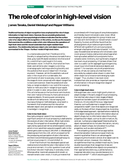 The role of color in high