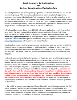 Basalt Community Garden Guidelines