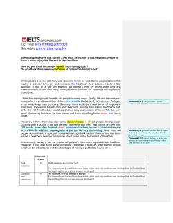 Ielts essay correct do you think old people benefit