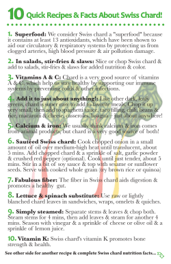 Swiss chard - Manna on Main Street