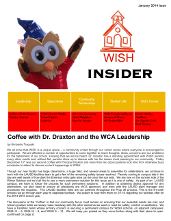 January 2014 - WISH Charter