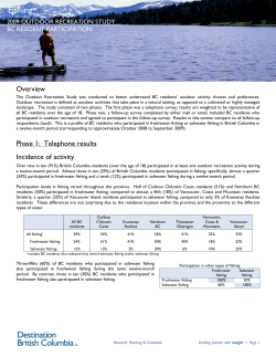 Fishing - Destination BC