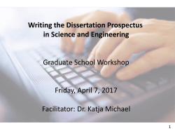 Archived Workshop Materials