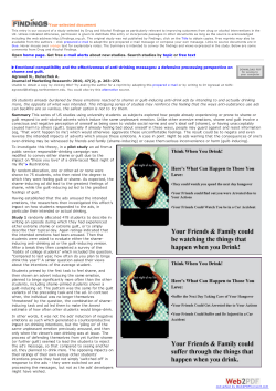 Emotional compatibility and the effectiveness of anti