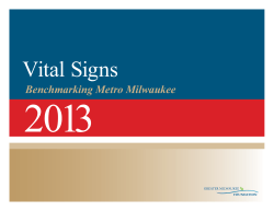 Vital Signs - Greater Milwaukee Foundation