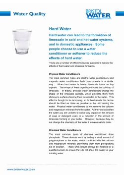 Hard Water - Bristol Water