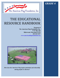 The Educational RESOURCE HANDBOOK
