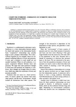 COMPUTER SYMBIOSIS- EMERGENCE OF SYMBIOTIC