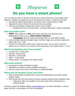 Shoparoo PDF - St. Dominic School