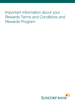 Citibank Unsecured Revolving Credit Terms and Conditions