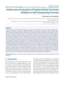 Performance Evaluation of Sodium Nitrite Corrosion Inhibitor in Self