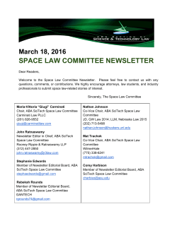 March 2016 - American Bar Association