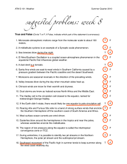 sug ed problems: week 8