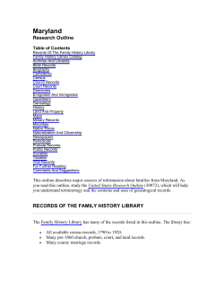 Maryland - Brigham Young University