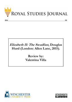 Elizabeth II: The Steadfast, Douglas