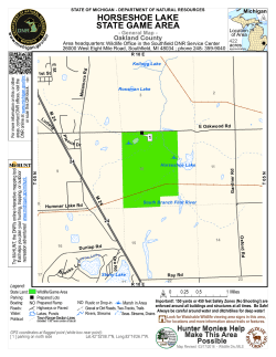 Horseshoe Lake State Game Area