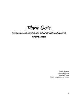 Marie Curie