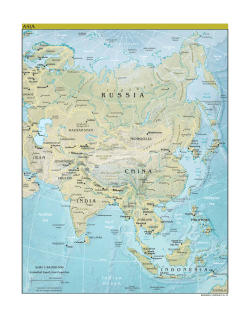 Asia map