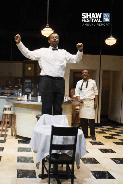 here - Shaw Festival Theatre