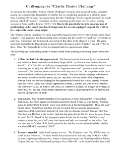 Challenging the &ldquo;Charlie Charlie Challenge&rdquo;