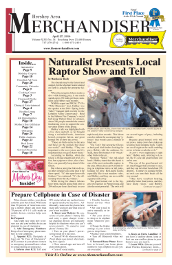 Naturalist Presents Local Raptor Show and Tell