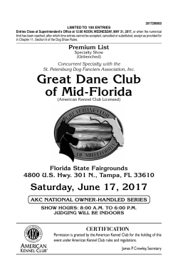 Great Dane Club of Mid