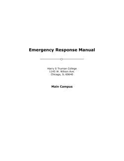 truman college emergency response