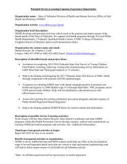 Ne-DHHS- Office of Oral Health and Dentistry