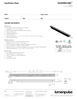 Specification Sheet PDF