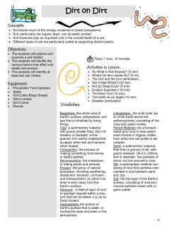 Dirt on Dirt - Bradford Woods