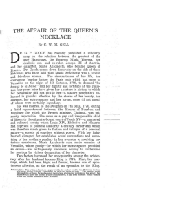 the affair of the queen`s necklace