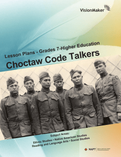 Choctaw Code Talkers