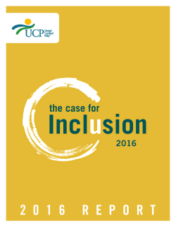 2 0 1 6 R E P O R T - The Case for Inclusion