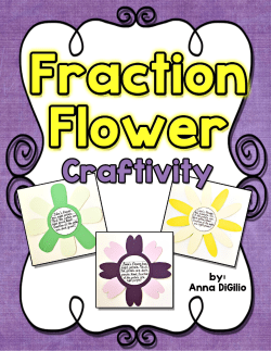 Fraction Flower Craftify