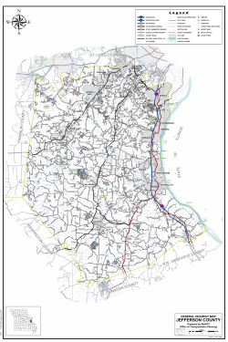 Map of Jefferson County