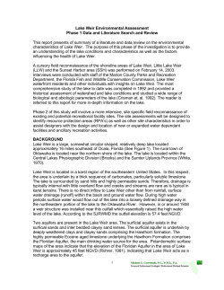 Appendix I Enviromental Report