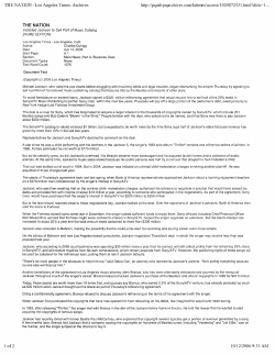 L.A. Times (2006) re: Sony/ATV catalog sale