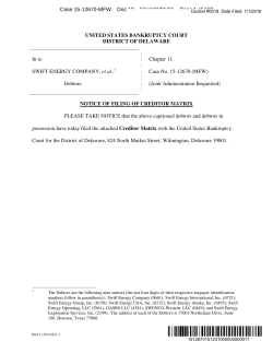 united states bankruptcy court district of