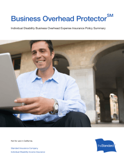Business Overhead Protector